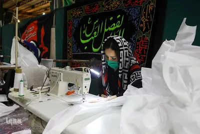 تولید «گان» برای پرستاران و کادردرمانی بیماران کرونایی