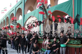 عزاداری هیئت عزادارن خاص امام حسین (ع) در یزد‎‎