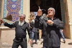 عزاداری ظهر عاشورا در حرم حضرت شاهچراغ(ع)‎