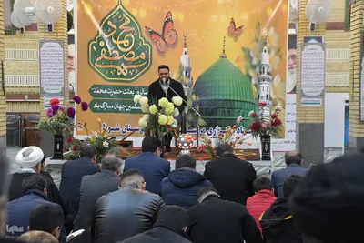 جشن مبعث در شوط‎