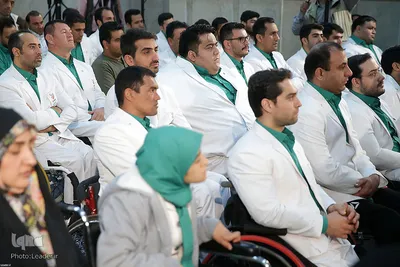 دیدار مدال‌آوران کاروان ورزشی ایران در بازی‌های پاراآسیایی اندونزی با رهبر انقلاب