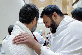 کاروان ویژه جانبازان احرام بستند و عازم بیت الله الحرام شدند