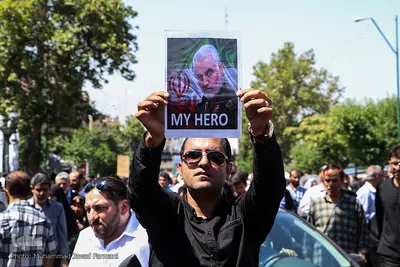 تشییع پیکر مطهر شهدای حادثه تروریستی تهران