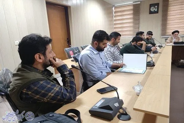آیین تکریم و معارفه مسئول بسیج دانشجویی دانشکده علوم قرآنی آمل