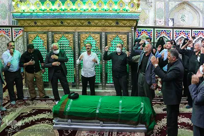 مراسم استقبال از پیکر مطهر آیت الله فقیه در شهرستان های سروستان و استهبان فارس