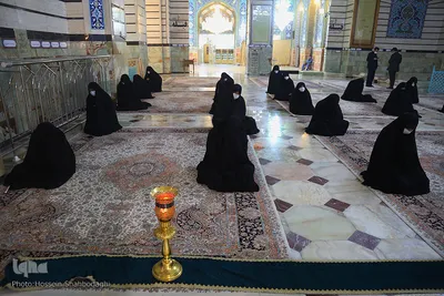 ۷ شهید گمنام میزبان اقامه عزا به مناسبت رحلت حضرت معصومه(س)