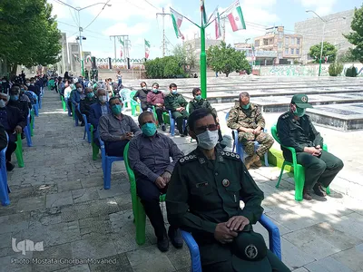 مراسم بزرگداشت اربعین سردار سرلشکر شهید محمد حجازی در اهر