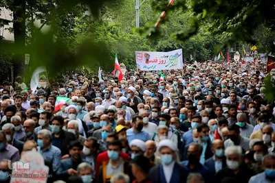 راهپیمایی روز قدس در گرگان