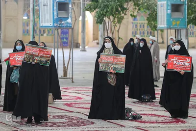 اجتماع حمایت از نهضت مقاومت و مسلمانان فلسطین - شیراز