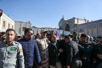 وداع با شهید کوروش بازیار‎