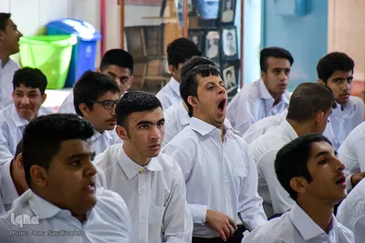 جشن عبادت دانش‌آموزان با نیازهای ویژه در اهواز