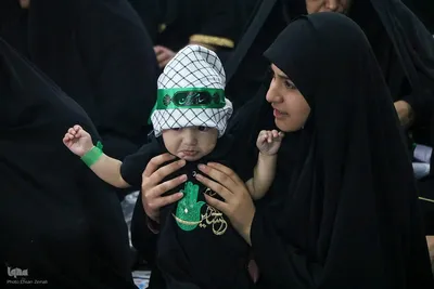 مراسم شیرخوارگان حسینی در یزد
