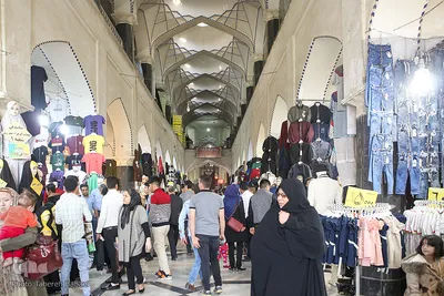 بازار بزرگ در ضلع غربی حرم حضرت عبد العظیم حسنی(ع) (بازار جدید)