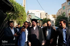 حجت الاسلام و المسلمین سید حسن خمینی در همایش عبور از بحران و توسعه ایران