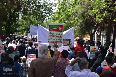 راهپیمایی روز قدس در بیرجند