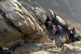 غار «حرا» در مکه مکرمه