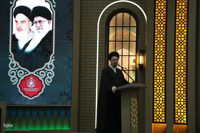 آئین بدرقه خادمان موکب امامزادگان قم مستقر در شهر مقدس سامرا