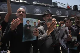 بدرقه رئیس جمهور شهید تا خانه ابدی توسط خراسانی‌ها