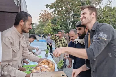 ایستگاه صلواتی به مناسبت ولادت امام حسن عسکری(ع) در ملایر‎