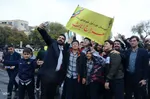 حضور اقشار مختلف مردم در راهپیمایی 13 آبان در تبریز
