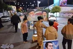 شب‌های وفاداری در بابلسر؛ شکوه اجتماع مردمی در میدان شهدا و بیعت با رهبری