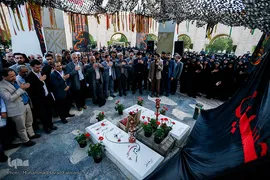 هشتمین سالگرد تدفین شهدای گمنام دانشگاه شاهد