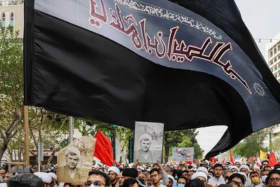 مراسم تشییع پیکر شهید حجت‌الاسلام محمد اصلانی