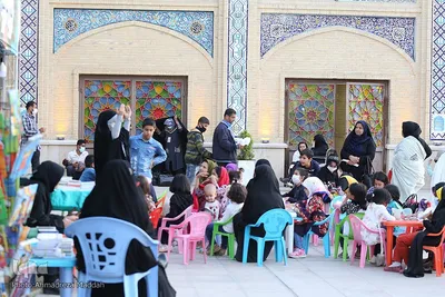 فعالیت فرهنگی برای کودکان در نمایشگاه قرآنی فارس‎‎