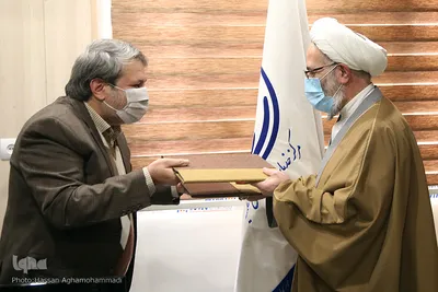 مراسم امضای تفاهم نامه همکاری های مشترک میان مرکز مدیریت خدمات حوزه های علمیه استان تهران و جهاد دانشگاهی