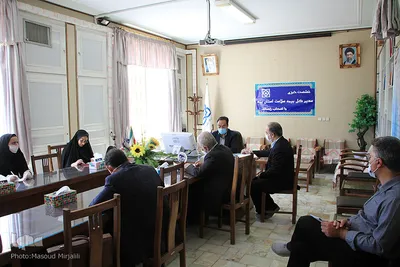 نشست خبری محمد دریجانی مدیرکل بیمه سلامت استان یزد‎