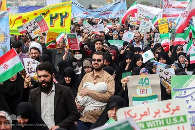 راهپیمایی ۲۲ بهمن در اهواز
