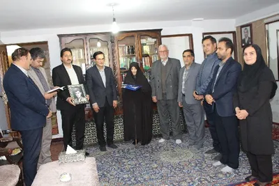 دیدار با خانواده شهدا