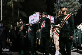 استقبال از پیکر مطهر شهید مدافع حرم «شهید عبدالله اسکندری» در شیراز‎‎
