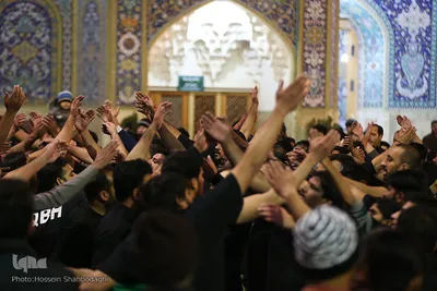 حرم کریمه اهل بیت در شب شهادت حضرت زهرا(س)