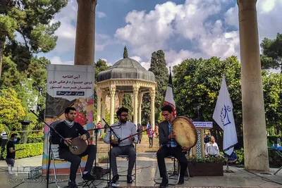 آیین افتتاحیه دومین جشنواره فرهنگی هنری معلمان هنرمند کشور در شیراز‎‎