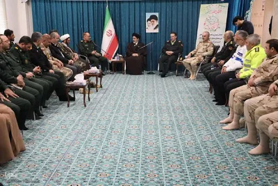 دیدار فرماندهان نظامی و انتظامی با نماینده ولی فقیه در آذربایجان غربی‎