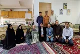 جهادگران جهاددانشگاهی گیلان با خانواده شهید رفعتی دیدار کردند