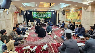 جلسه آموزش قرآن «هادی صلح‌جو» در غرب تهران