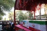 مراسم تشییع پیکر شهیدان مصطفی امینی و عبدالحسین شیخ‌کوپایی
