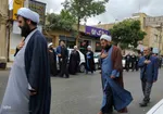 مراسم عزاداری خیابانی به مناسبت سالگرد ارتحال حضرت امام خمینی(ره) در اهر
