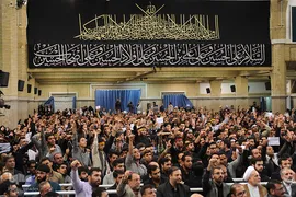 دیدار دانش‌آموزان و دانشجویان با رهبر انقلاب