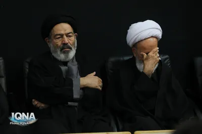عزاداری روز شهادت امام رضا در دفتر مراجع