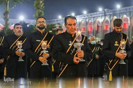 حسینیه ایران؛ شام غریبان در در حرم شاهچراغ (ع)