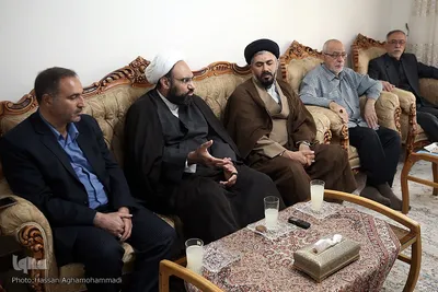 دیدار جامعه قرآنی با خانواده شهید قرآنی «حسن کوهستانی»