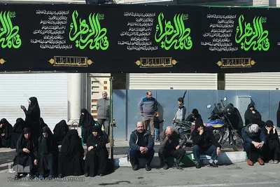 اجتماع هیئت‌های عاشورای فاطمی در میدان هفت تیر