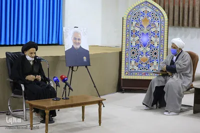 دیدار معاون حقوقی و امور مجلس قوه قضائیه با حجت‌الاسلام عبادی