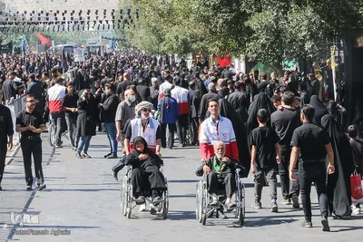 عزاداری شهادت امام رضا (ع) در مشهد