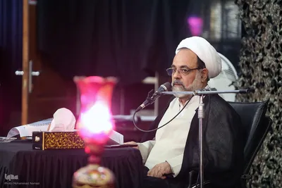 مراسم ختم پاسدار قرآنی شهید احسان ذاکری