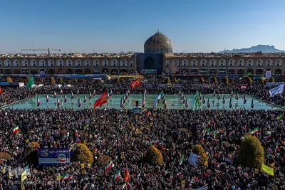 راهپیمایی یوم‌الله ۲۲بهمن در اصفهان