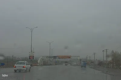 طراوت طبیعت اهر با بارش بهاری